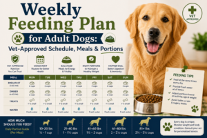 Weekly Feeding Plan for Adult Dogs