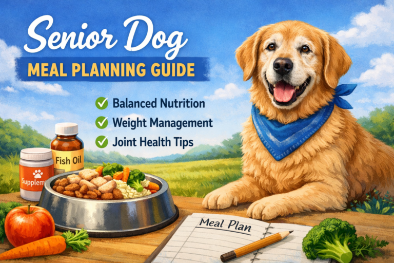 Senior Dog Meal Planning Guide