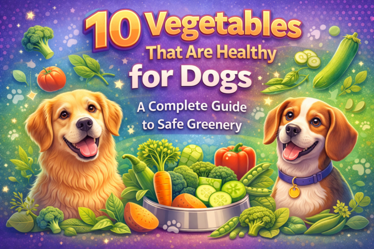 10 Vegetables That Are Healthy for Dogs