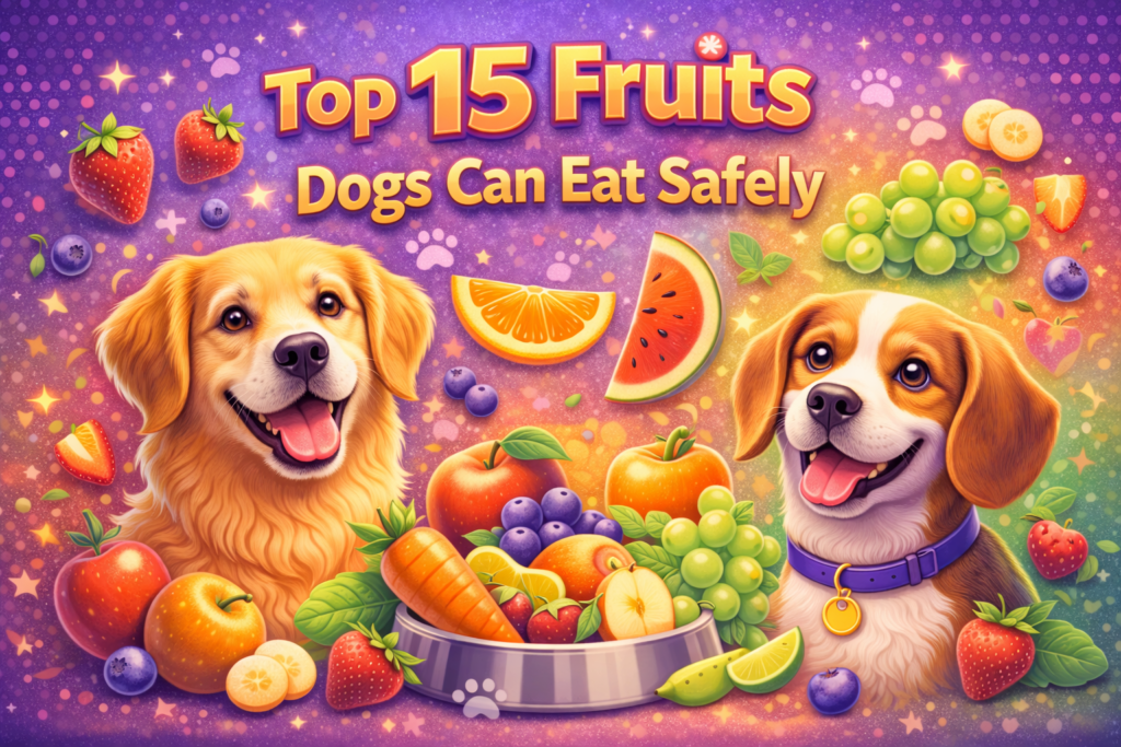 Top 15 Fruits Dogs Can Eat Safely