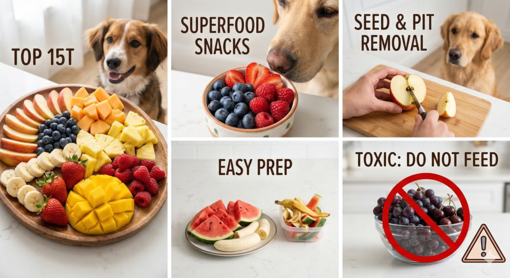 Top 15 Fruits Dogs Can Eat Safely