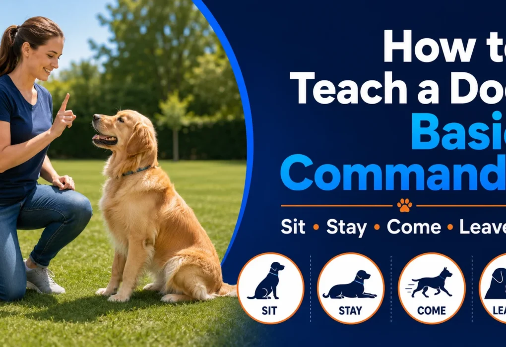 How to Teach a Dog Basic Commands: Sit, Stay, Come, Leave It, and More