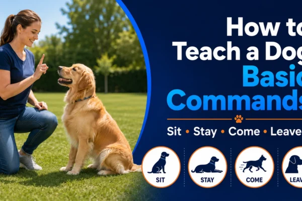 How to Teach a Dog Basic Commands: Sit, Stay, Come, Leave It, and More