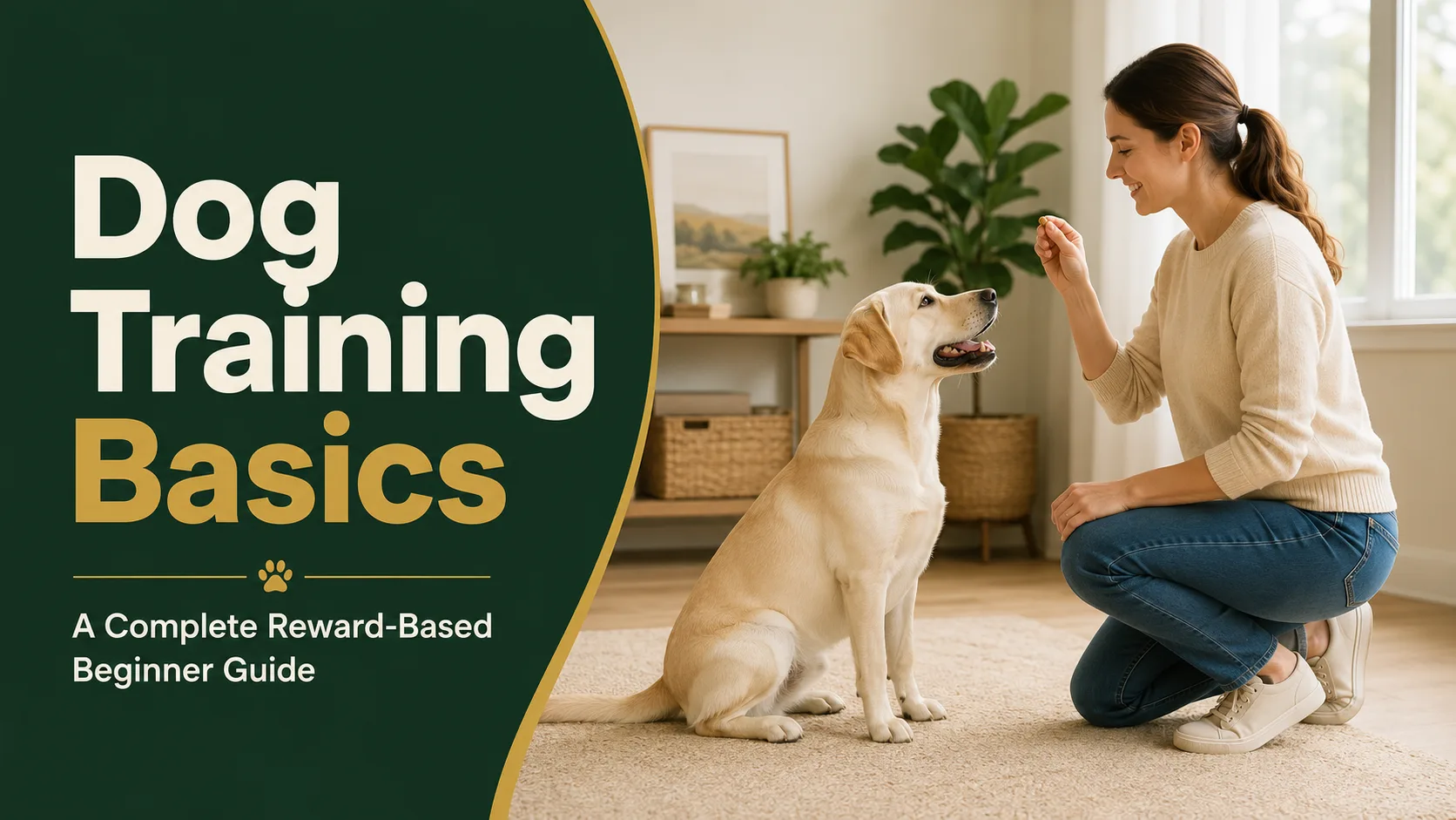 Dog Training Basics: A Complete Reward-Based Beginner Guide