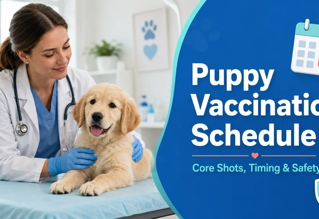 Puppy Vaccination Schedule Explained: Core Shots, Timing, and Safety