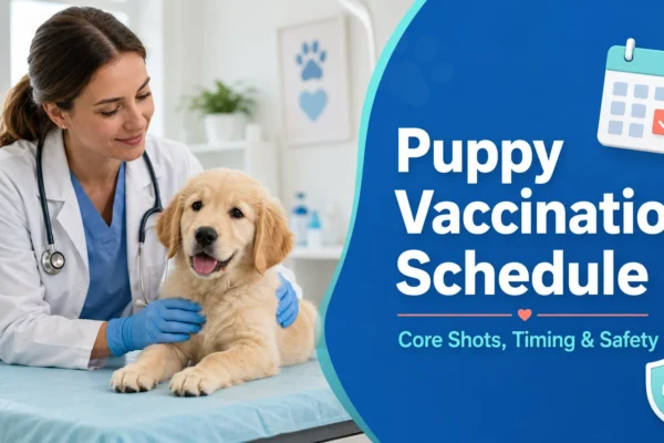 Puppy Vaccination Schedule Explained: Core Shots, Timing, and Safety