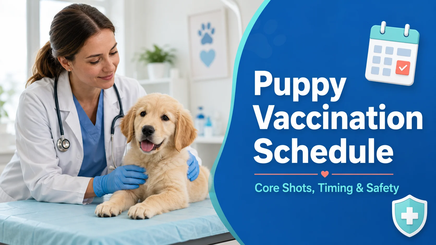 Puppy Vaccination Schedule Explained: Core Shots, Timing, and Safety