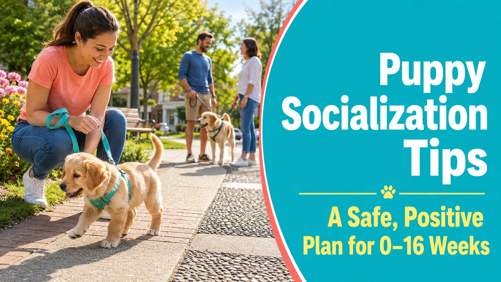 Puppy Socialization Tips: A Safe, Positive Plan for 0–16 Weeks