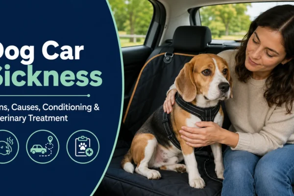 Dog Car Sickness: Signs, Causes, Conditioning, and Veterinary Treatment