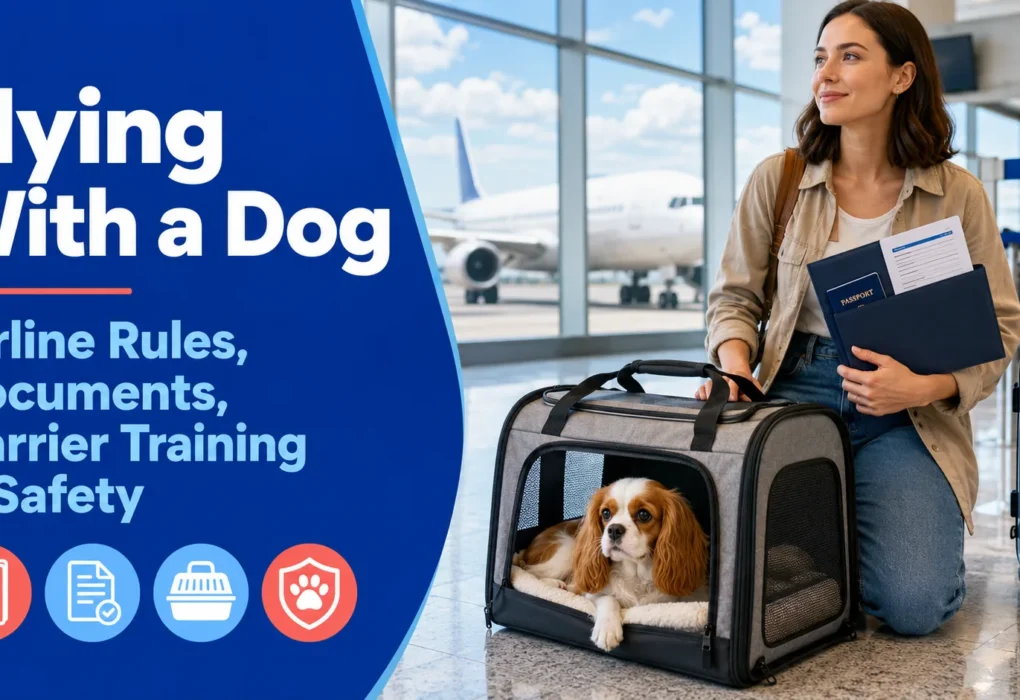 Flying With a Dog: Airline Rules, Documents, Carrier Training, and Safety